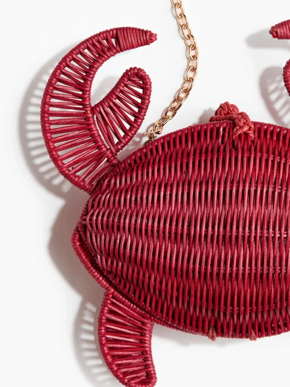 NWT H&M crab shaped clutch